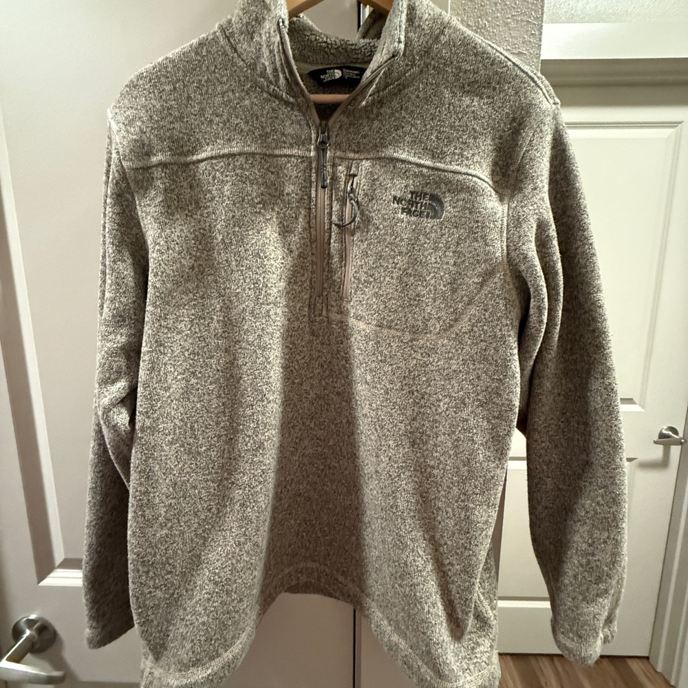 The North Face  Zip Up Sweater Fleece Texture